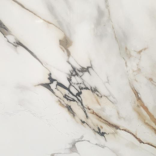 Carrara or calafata gold sintered stone slab