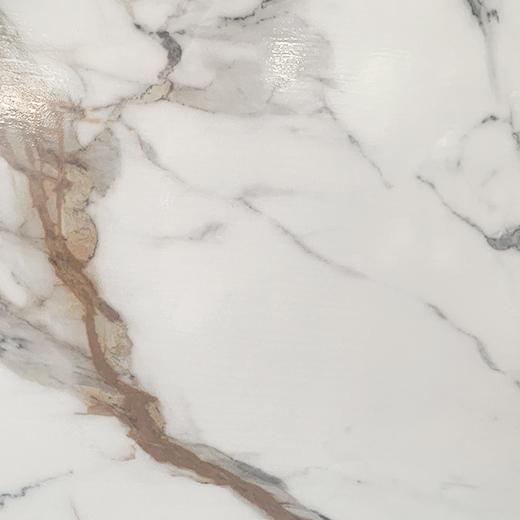Carrara or calafata gold sintered stone slab