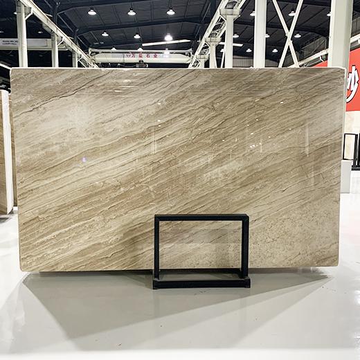 Italy popular beige natural marble slab