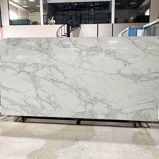 Calacatta fabulous quartz artificial white stone