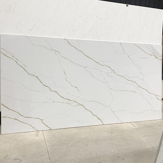 Calacatta gold quartz worktop