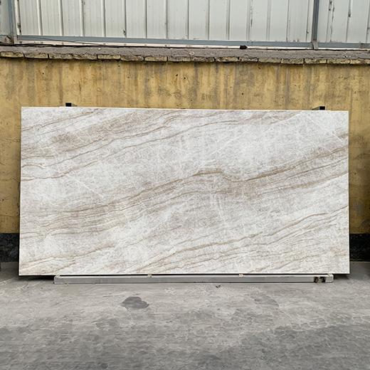 Taj Mahal printed quartz slab