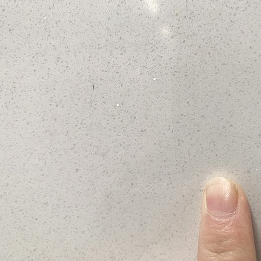 Mirror starlight white quartz in china