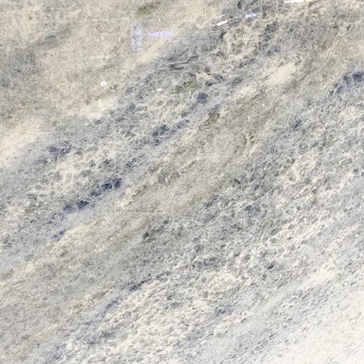 Translucent crystal blue marble slab