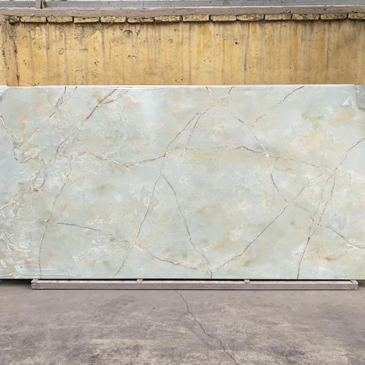 Light-transmitting bar countertop panels