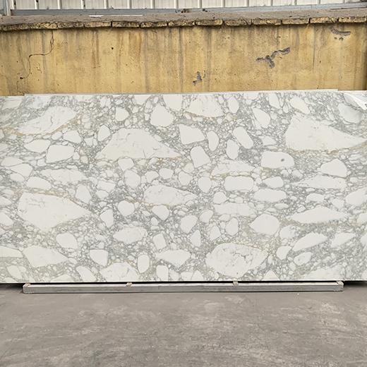 Marble style premium quartz slab
