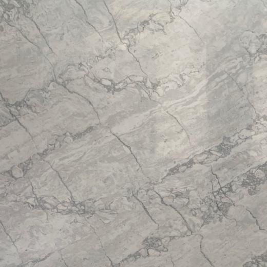 Premium grey quartz engineered stone slab