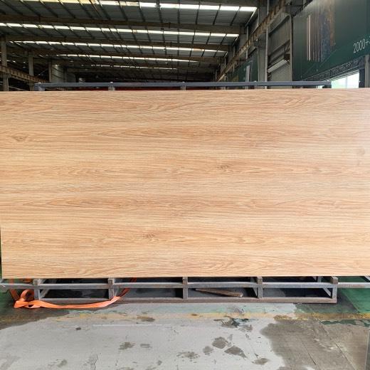 matt surface finishing wood-look sintered stone