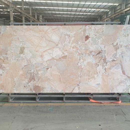 Crystal diamond soft polished surface sintered stone for wall