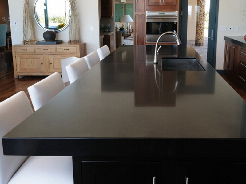 OP2801 Pure black quartz top