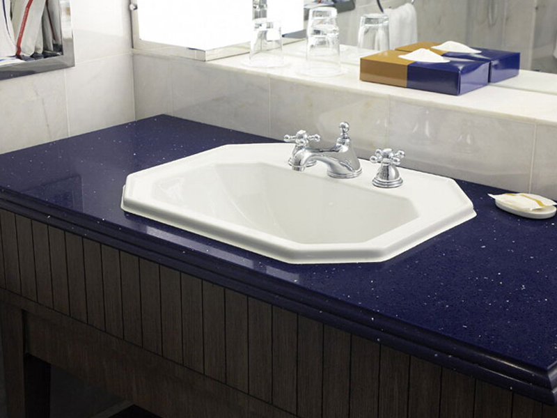 OP1803 Stellar blue vanity top